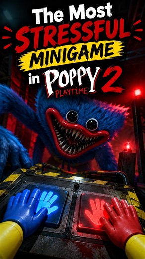 The Most Stressful Minigame in Poppy Playtime 2 #gaming