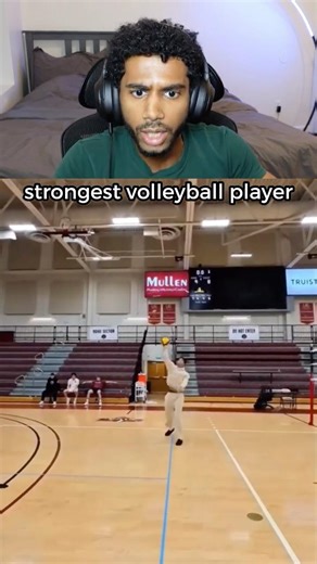 Strongest volleyball player