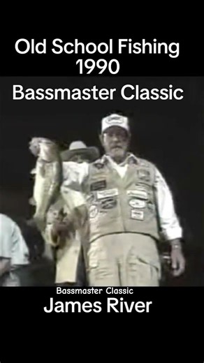 Bassmaster Classic Bass Fishing 1990 James River - Richmond VA #bassfishing #bassmaster #jamesriver