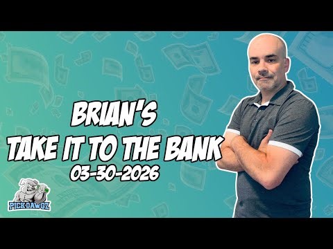 Free MLB Betting Picks & Predictions Today 03/30/2026 | Brian's Take it to the Bank
