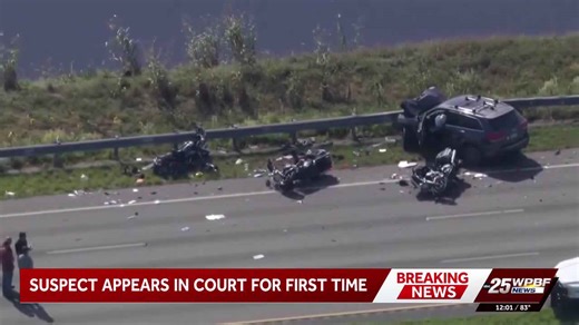 Woman accused of killing 3 deputies was awake 18 hours before crash, court hears