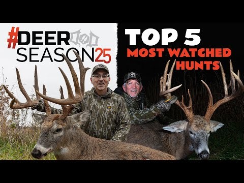 Top 5 Most-Watched Hunts of Deer Season 25