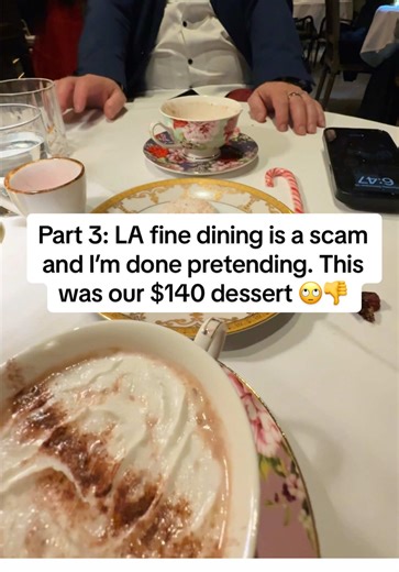 Part 3: I wouldn’t even serve these cookies to my dog! The audacity to serve this as a dessert when your customers are dropping $300 on a prefix menu. ONE garbage cookie per person on a pretty platter? 👎👎🤦‍♀️ #la #finedining #restaurantreview #lafood #foodreview