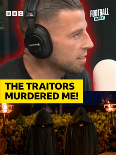 Toby Alderweireld: murdered but not forgotten 🗡️ Would Conor and Nedum survive Celebrity Traitors? 🏰 #BBCFootball #TheTraitors