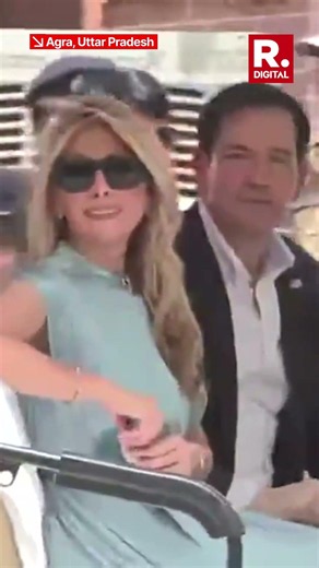 Marco Rubio & Wife Visit Taj Mahal, Call It “Beautiful” During Trip In India