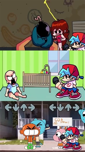 FridayNightFunkin Aaaaa but Whitty vs Darwin, Gumball - FNF Mod #fnf