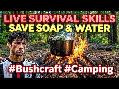 The guy show survival skills Save soap & water #outdoors #bushcraft #camping