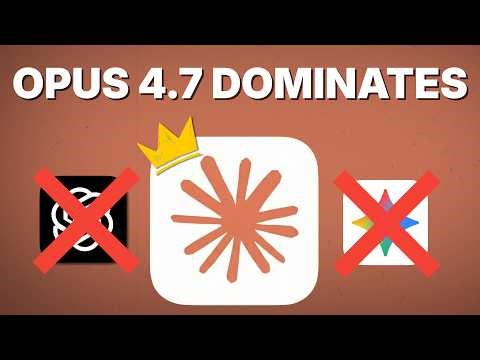 Claude Dropped Opus 4.7 and It's Not Even Close