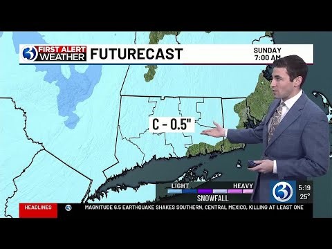 WEATHER: Temperatures could near 50 by the end of next week