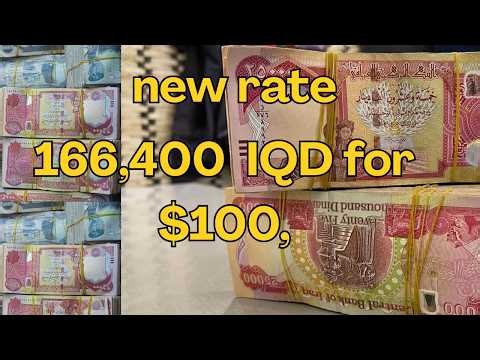 IRAQI DINAR NEWS: STREET RATE TARGET 1,550? CBI RESERVES & 2027 BUDGET UPDATE!