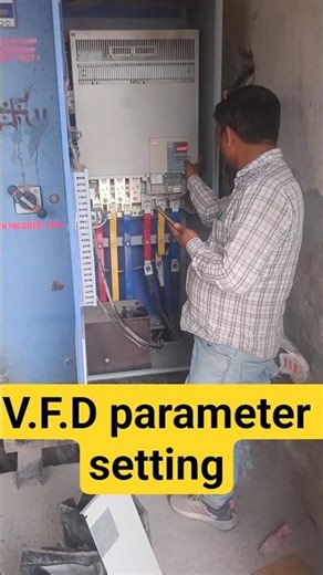 #V.F.D Parameter Setting #v.f.d setting #Variable Frequency Drive parameter setting #v.f.d #V.F.D