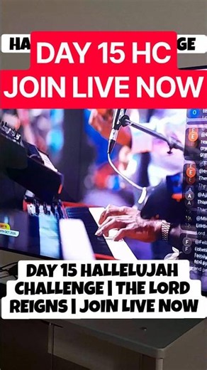 THIS IS HAPPENING NOW. #hallelujahchallenge #nathanielbasseymain #trending #goviral #praise #prayer