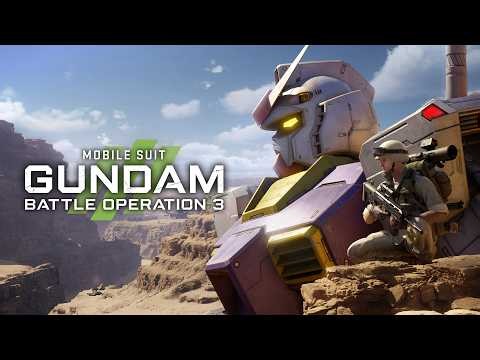 MOBILE SUIT GUNDAM GUNDAM BATTLE OPERATION 3 Announcement Trailer