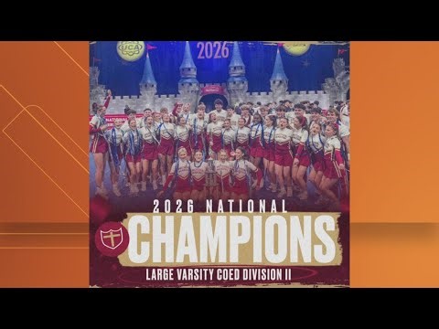 Brother Martin High School Cheer Team Claims Fifth National Championship