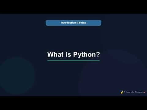 Python for Beginners: What is Python (Module 1)