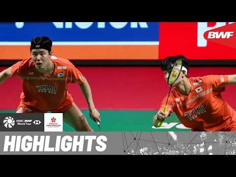 Kim/Seo vs Kang/Tai | A masterclass of men’s doubles