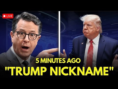 Stephen Colbert DESTROYS Trump with Just 2 Words – Crowd ERUPTS on Live TV!
