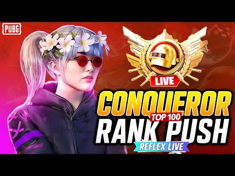 🔴 LIVE | Road to Top 100 Conqueror! 🔥 | Rank Push PUBG Mobile