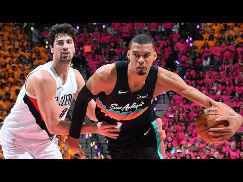 San Antonio Spurs vs Portland Trail Blazers Full Game 1 Highlights - April 19, 2026 | NBA Playoffs