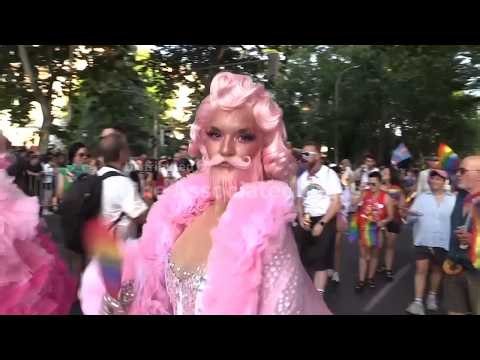 Revellers take to the streets for Madrid's annual Pride parade