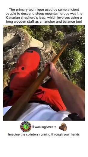 Before Ropes Existed This Is How Humans Descended Mountains 🏔️