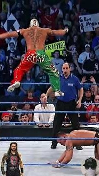 Rey Mysterio vs Randy Orton 🔥 Insane WWE Showdown! 😱 #Shorts