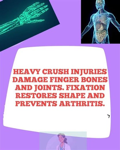 What should I do now that I have a work-related finger crush injury?