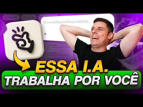 Essa IA trabalha para você enquanto você faz outras coisas! Conheça a Manus AI.