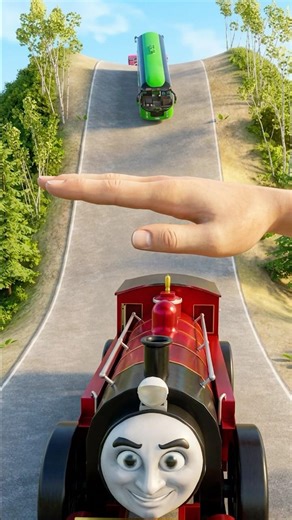 Big & Small Cars vs Giant Hand Slap - BeamNG.drive #2 #beamngdrive #beamng #cars #shorts