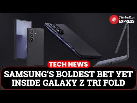 Samsung Galaxy Z Tri Fold First Impressions: A Tablet, Phone and PC in One? | CES 2026