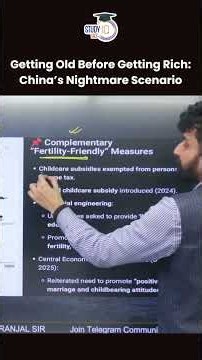 From One-Child to No-Child: China’s Desperate Battle for Babies | The Hindu Analysis | StudyIQ IAS