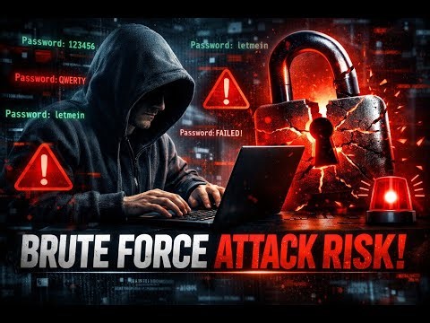 Brute Force Attacks & How to Stop Them | Cyber Security Awareness | SolvoSky Technology | 005