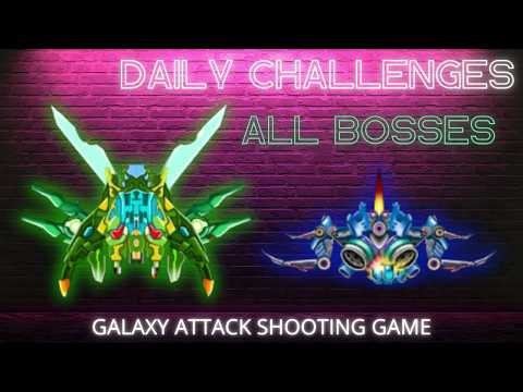 Alien Shooter Daily Challenges All Bosses