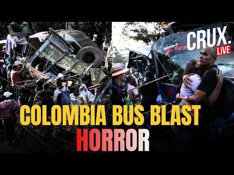 LIVE| Deadly Bus Blast In Colombia Kills 13, Injures Over 20 In Suspected Militant Attack