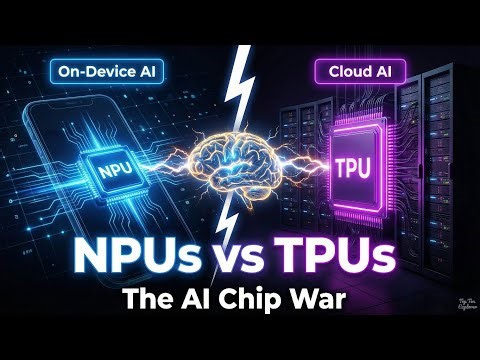 NPUs vs TPUs The AI Chip Battle