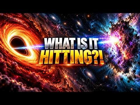 A Black Hole Is Firing a Near Light Speed Jet Into Something Unknown — And Nobody Can Identify What