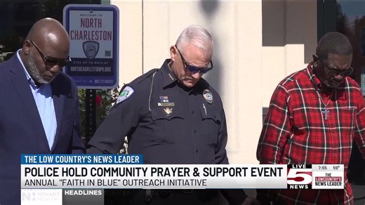 VIDEO: North Charleston Police highlight mental health awareness during Faith in Blue event