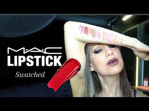 Will you Find Your Perfect MAC Lipstick Shade? | 16 Swatches on Lips & Arm