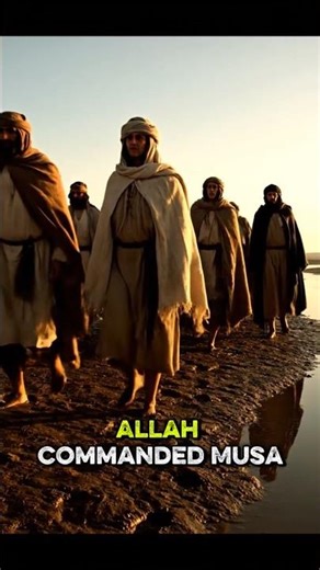 The Sea Opened… And They Walked Through | Musa (A.S.)