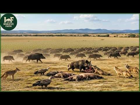 Feral Hogs in Texas Are Disappearing — Farmers Found Unexpected Killer | Farming Documentary
