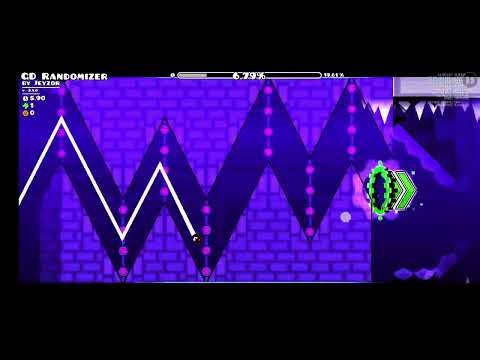 Completing. 0.25x of GD Randomizer DEMON MODE. Geometry Dash 
