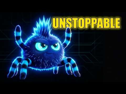Fluffy Spider Aliens Can't Stop Dancing