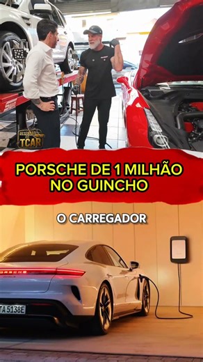 TCAR REVELA QUE DONO DE PORSCHE TAYCAN VAI FICAR A PÉ #tcar #tcarimports #porsche