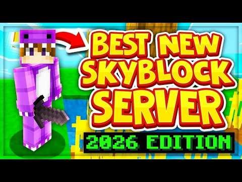 BEST MINECRAFT SKYBLOCK SERVER *2026 EDITION* | New Minecraft Skyblock Servers 2026 1.8 - 1.21