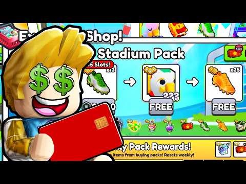 HOW MUCH CAN I PROFIT From WORLD CUP FOREVER PACK in Pet Simulator 99!