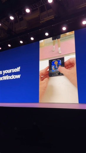 First look: Galaxy Z Flip 8 and the upgraded Flex Window