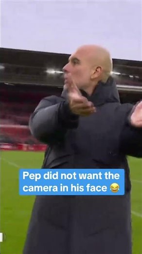 Pep Guardiola v. Cameraman 🍿