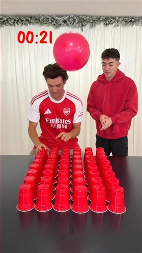Stack the Cups Speed Challenge! Boys vs Girls
