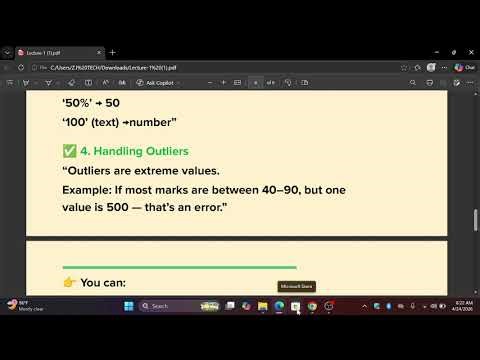 From Raw Data to Clean Data | Data Preprocessing Full Tutorial