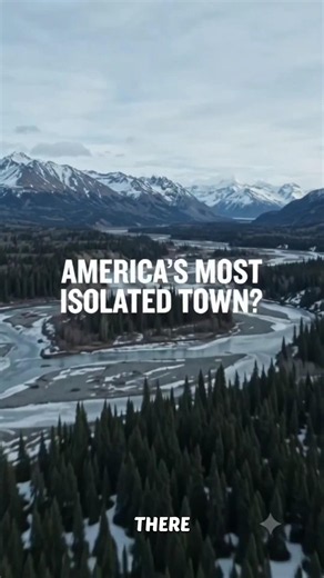 The Most Isolated Town in America 🇺🇸 | McCarthy, Alaska #McCarthyAlaska #Alaska #USA #YouTubeShorts